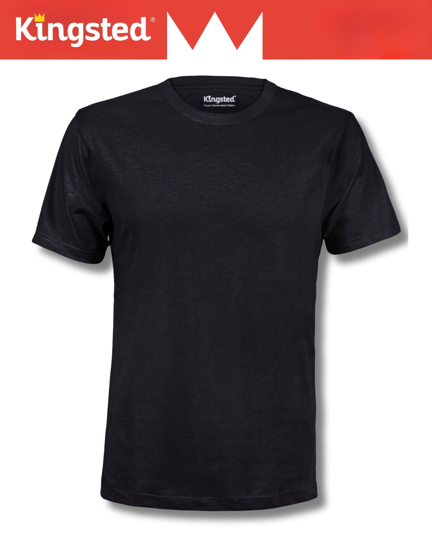 Black Short Sleeve Crewneck T-Shirts