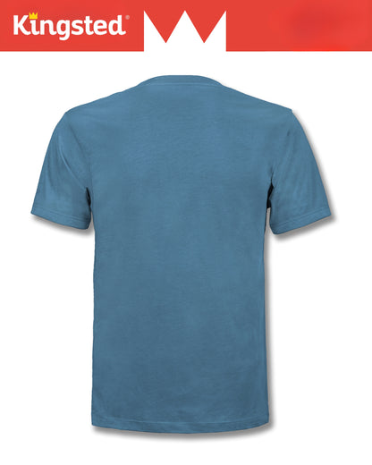 Azure Short Sleeve V-Neck T-Shirts