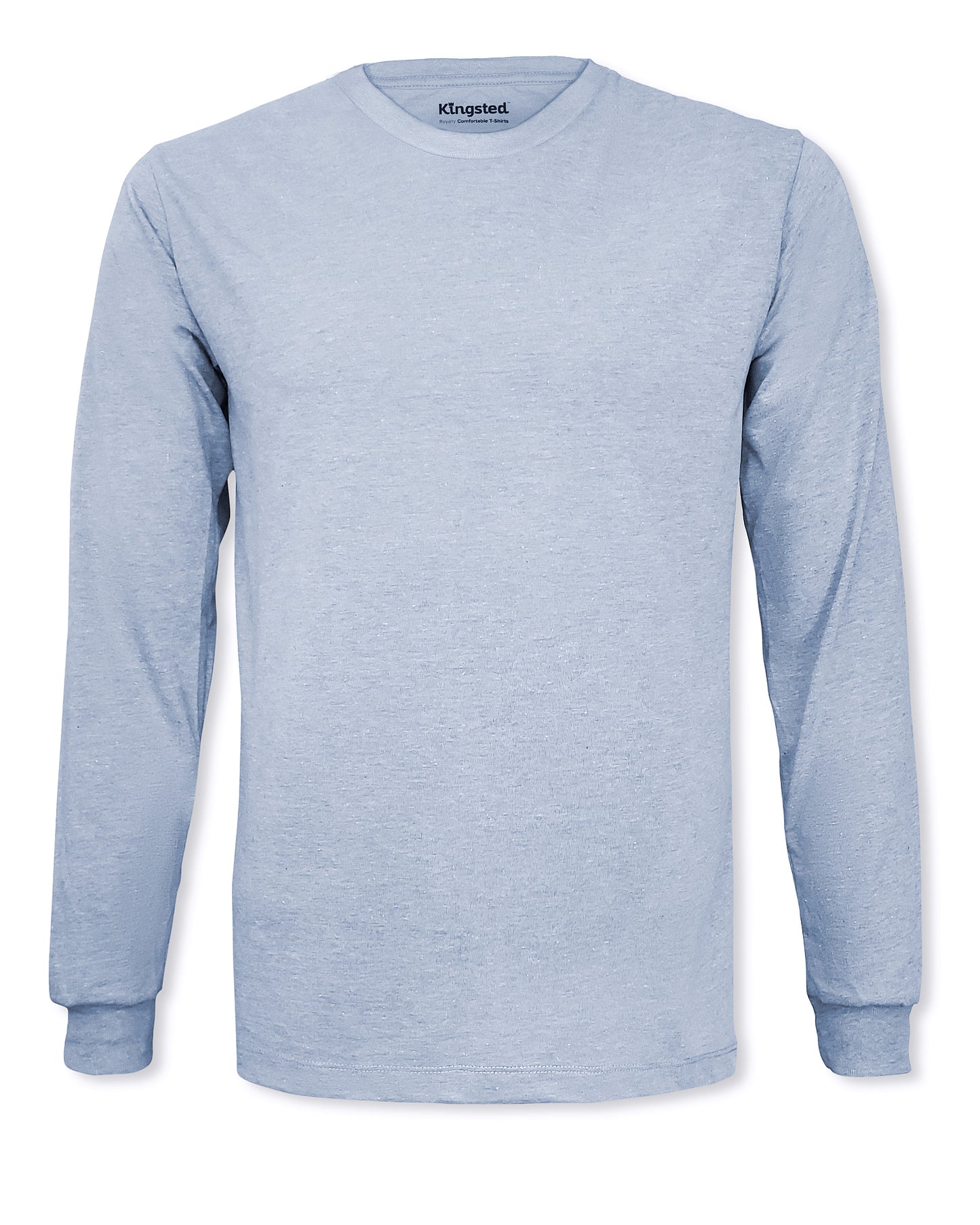 Sky Blue Long Sleeve Crewneck T-Shirt