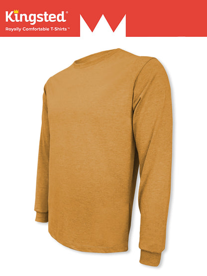 Mustard Long Sleeve Crewneck T-Shirt