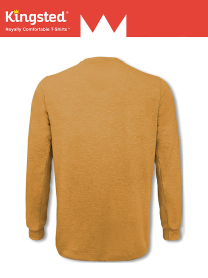 Mustard Long Sleeve Crewneck T-Shirt