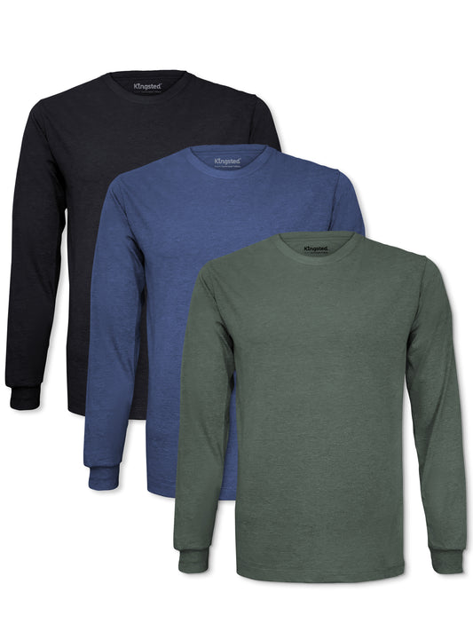 Classic Long Sleeve T-Shirts 3 Pack